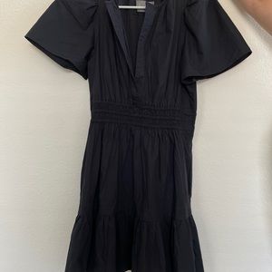 The Mini Somerset Dress in black, size small